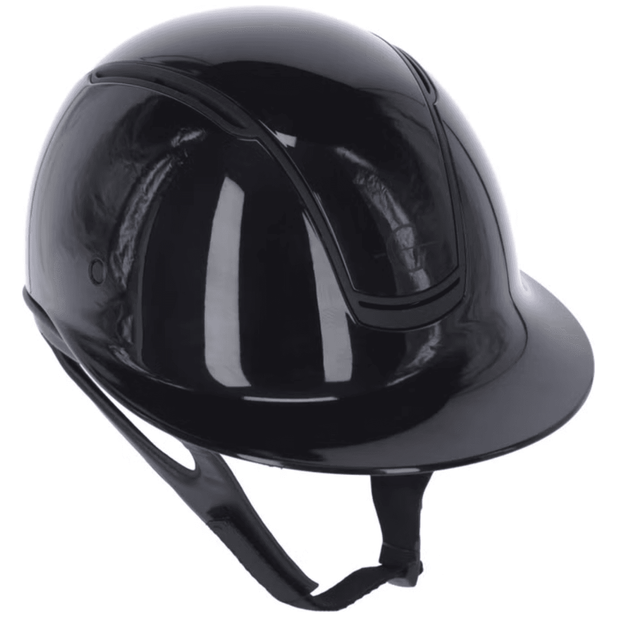 Covalliero Ridehjelm Eclipse Polo Black Lacquer