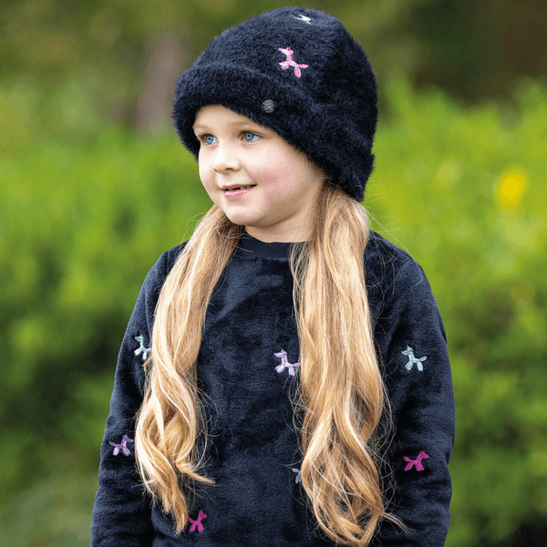 Hovedbilde QHP Sweather Isalyn Junior Unicorn dream