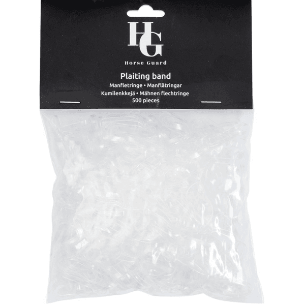 Hovedbilde Horse Guard Mane Silicone Elastics 500 stk pose