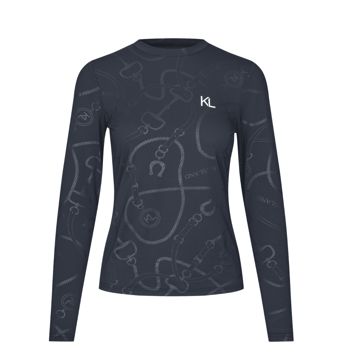KLLindsey Ladies O-Neck Training Shirt Navy