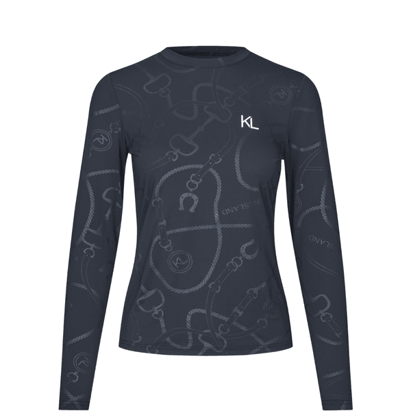 Hovedbilde KLLindsey Ladies O-Neck Training Shirt Navy