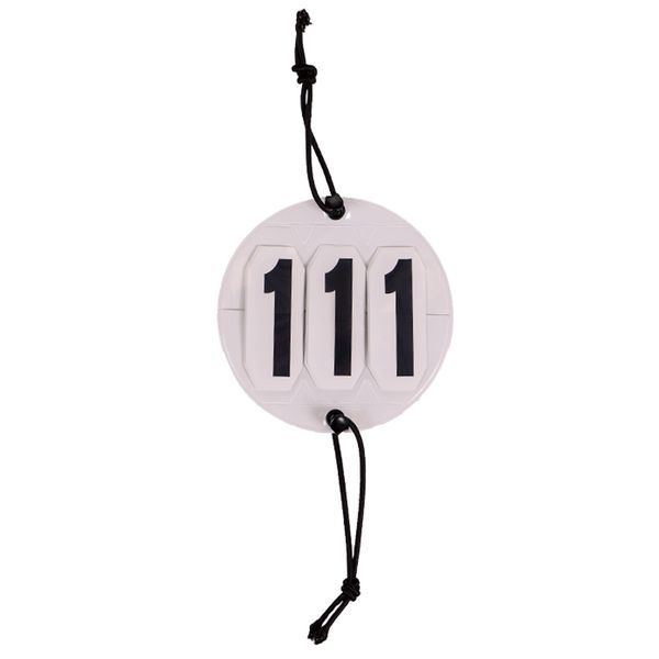 Hovedbilde QHP Number holders Prim (2-pack) White