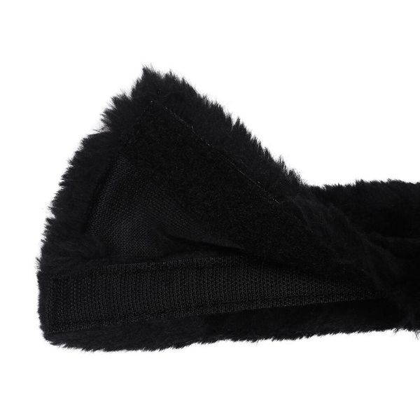 Hovedbilde QHP Noseband cover brown