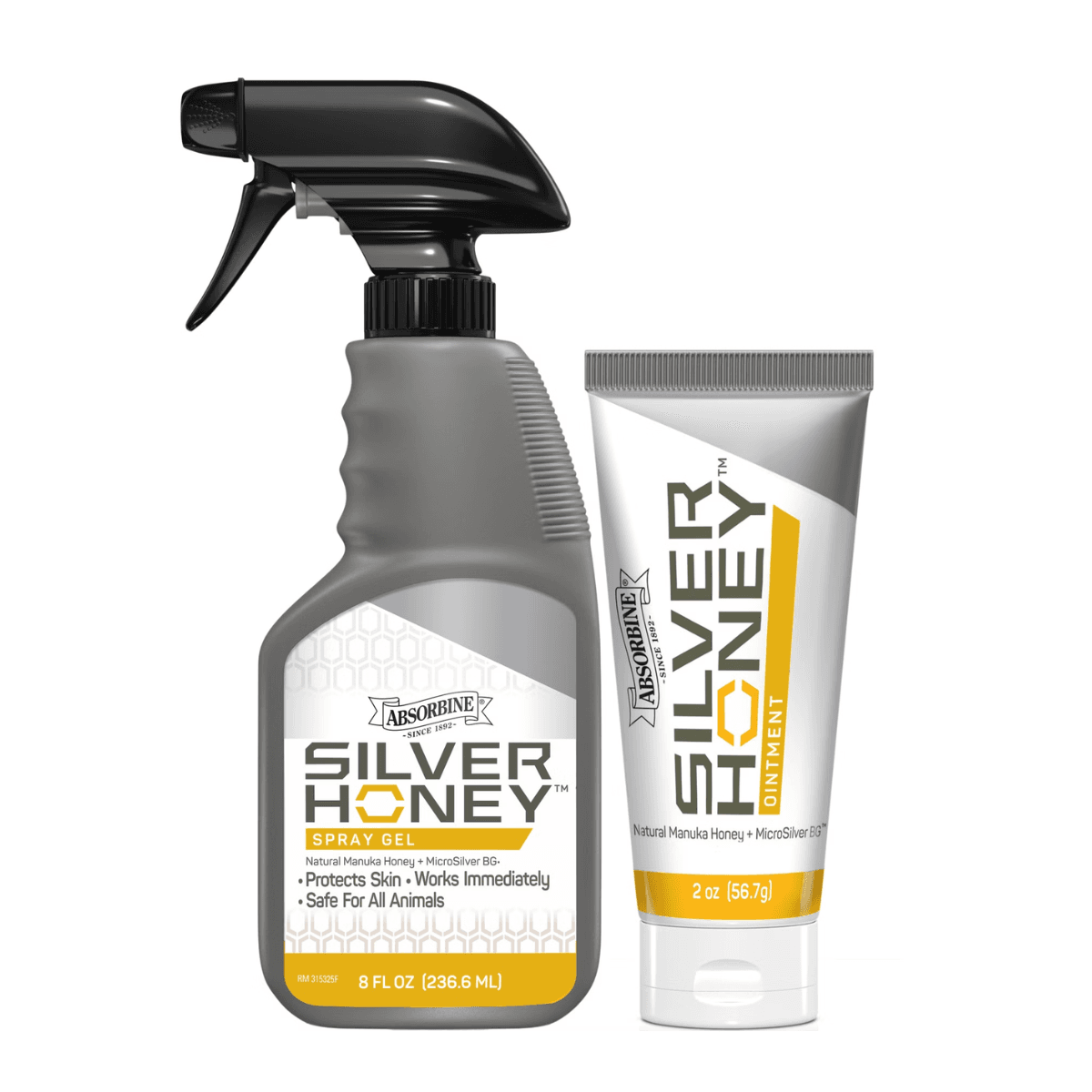 Silver Honey Absorbine Spray Gel
