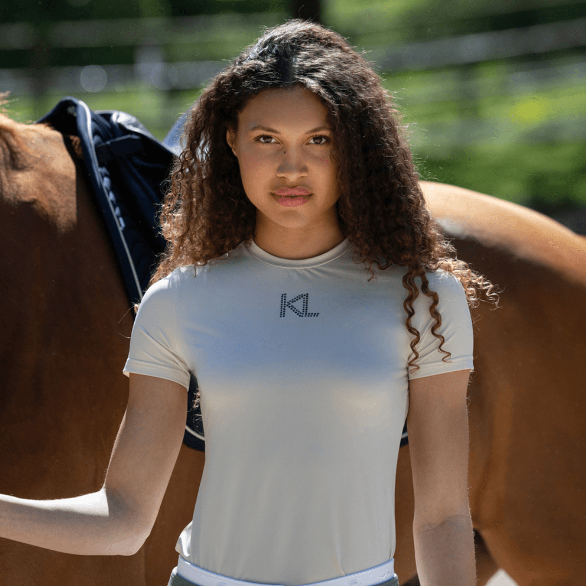 KLLizette Ladies Technical T-Shirt Rainy Day