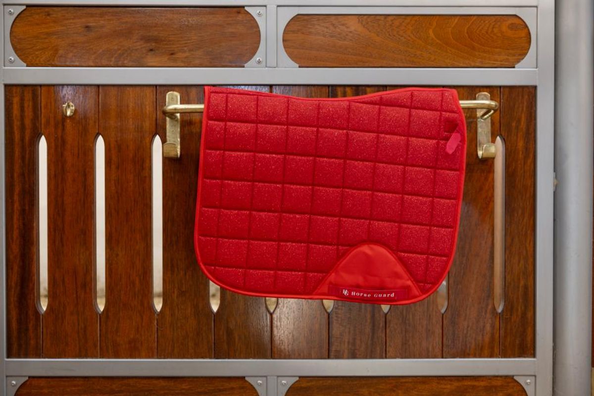 HorseGuard Glitter mesh sjabrak - Dressur