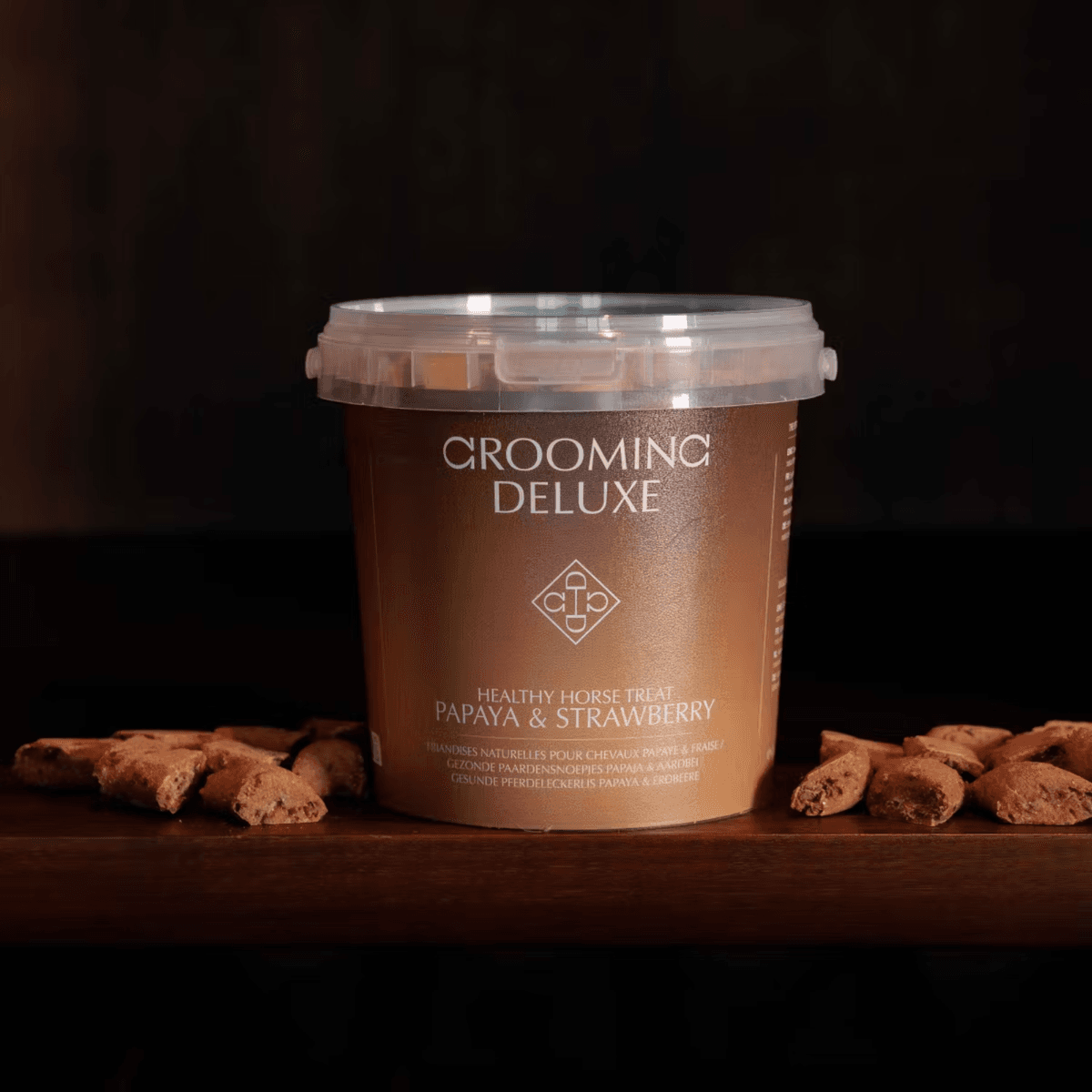 Grooming Deluxe Healthy Horse Treat Papaya&Jordbær