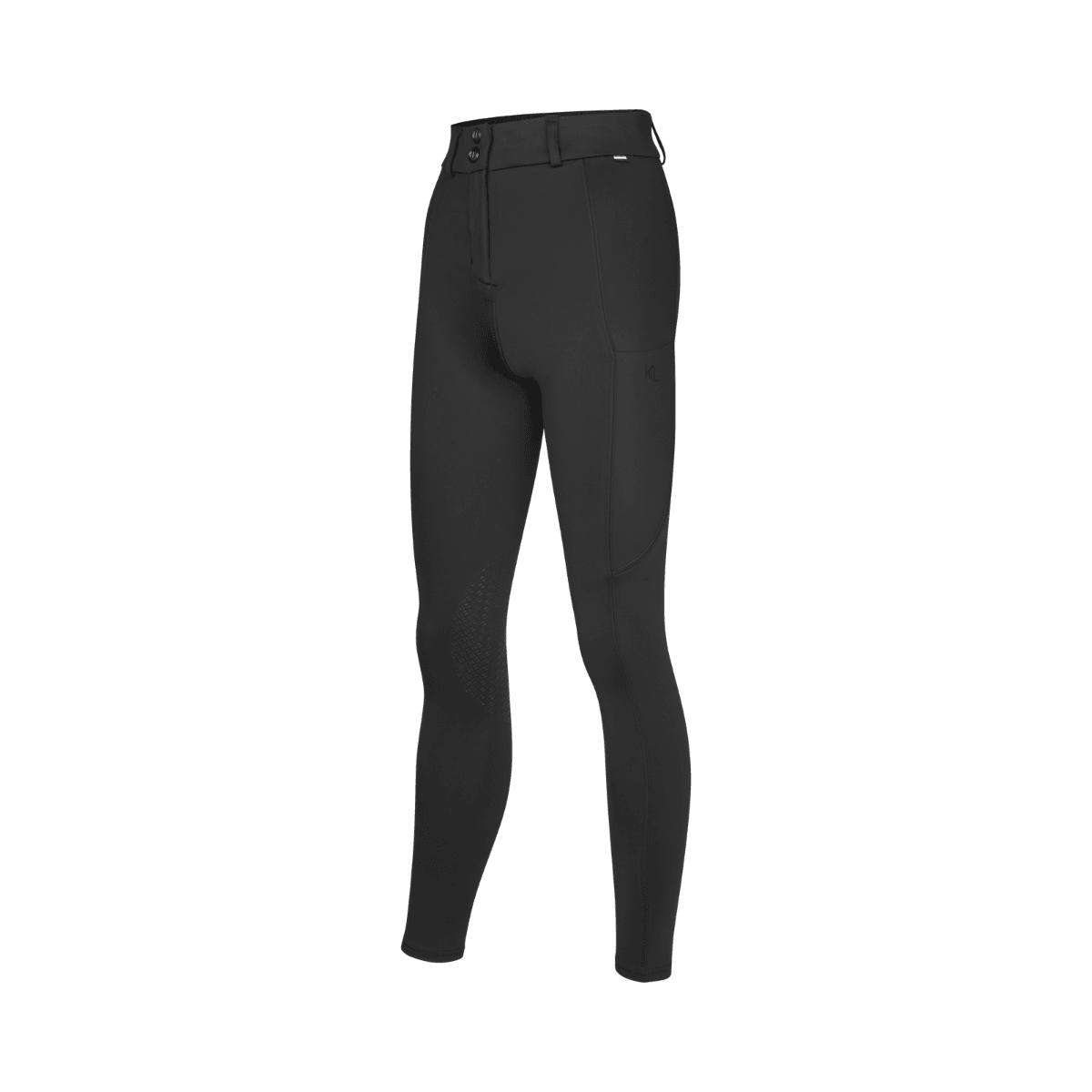 KLKaya Ladies H Shape K-Grip Breeches - Black